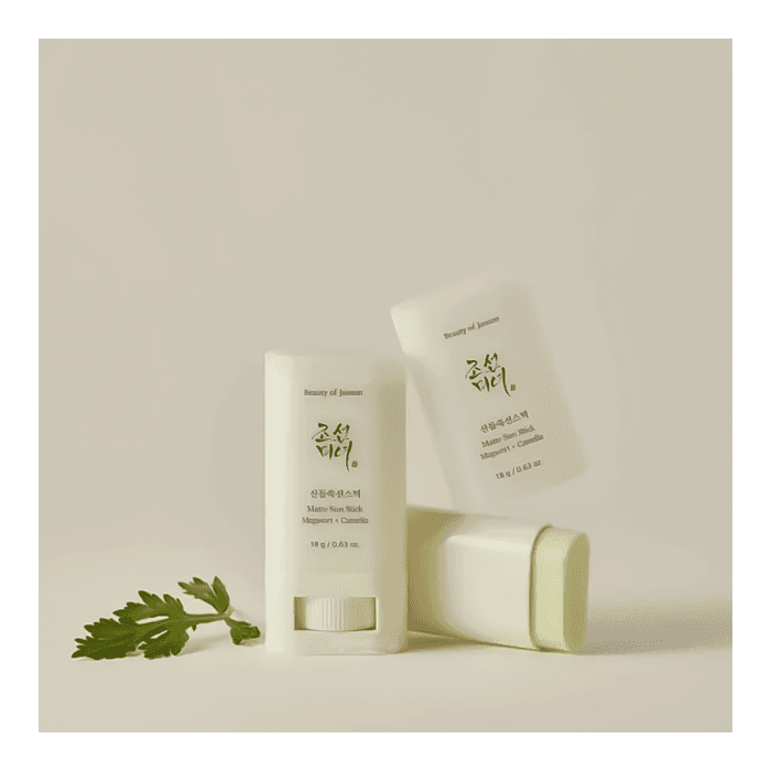BEAUTY OF JOSEON apsauginis pieštukas nuo saulės SPF 50+ MATTE SUN STICK: MUGWORT+CAMELIA, 18 g-1