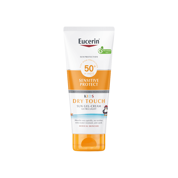 EUCERIN gelis-kremas vaikams SUN SENSITIVE PROTECT KIDS SPF 50+, nuo 3 mėn., 200 ml
