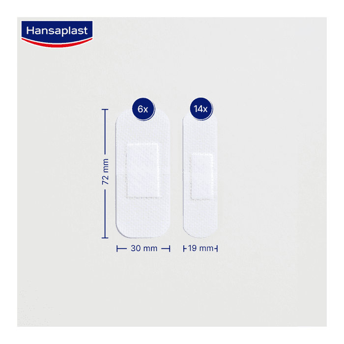 HANSAPLAST pleistrai SENSITIVE, 20 vnt.-1