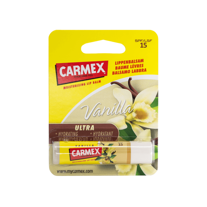 CARMEX lūpų balzamas, SPF 15, vanilės aromato, 4.25 g-1