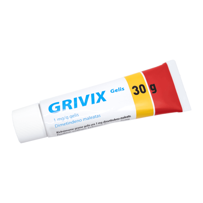GRIVIX, 30 g, Gelis, N1-1
