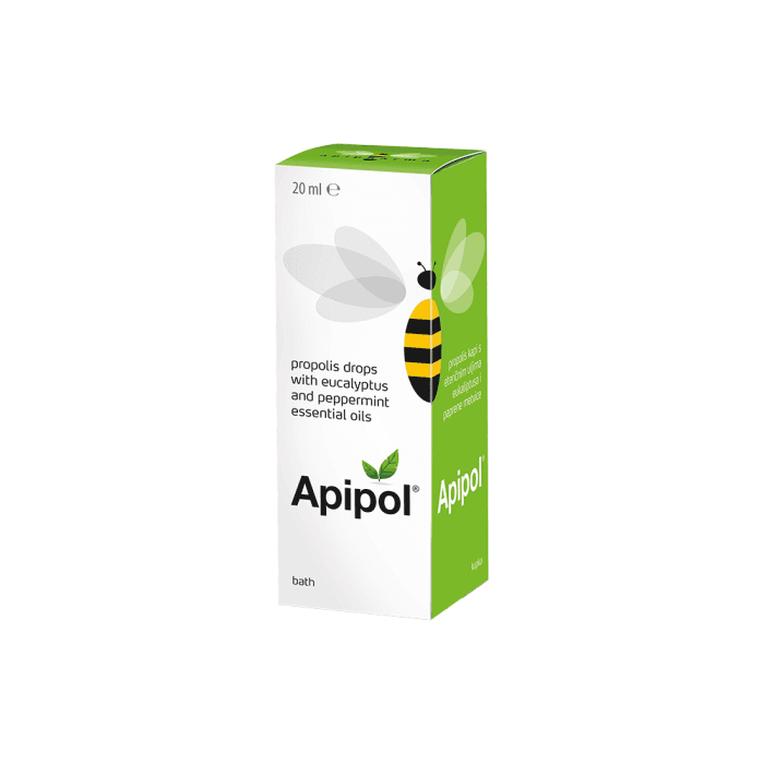 APIPOL lašai inhaliacijoms, 20 ml