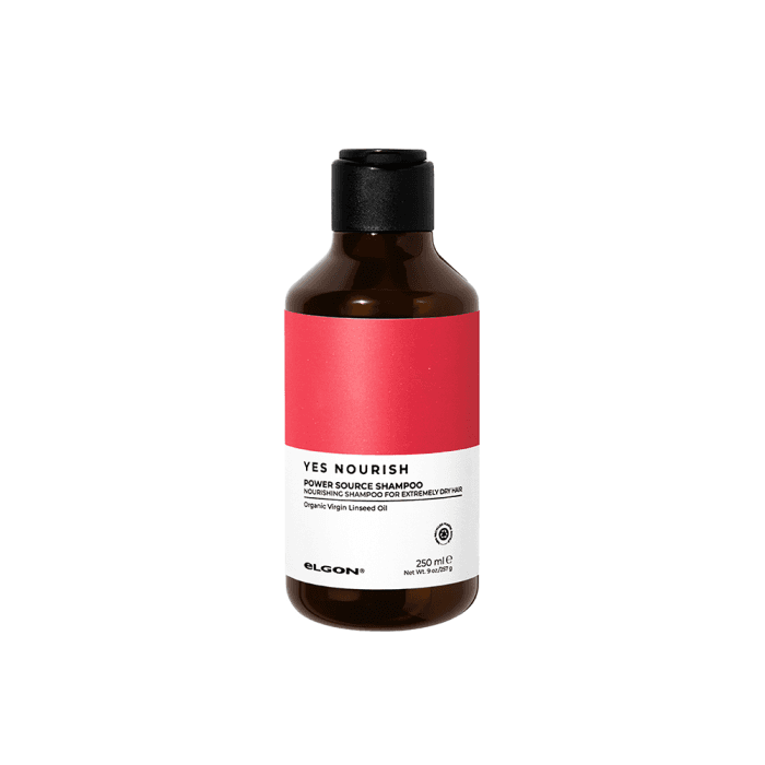 ELGON maitinamasis plaukų šampūnas YES NOURISH POWER SOURCE SHAMPOO, 250 ml