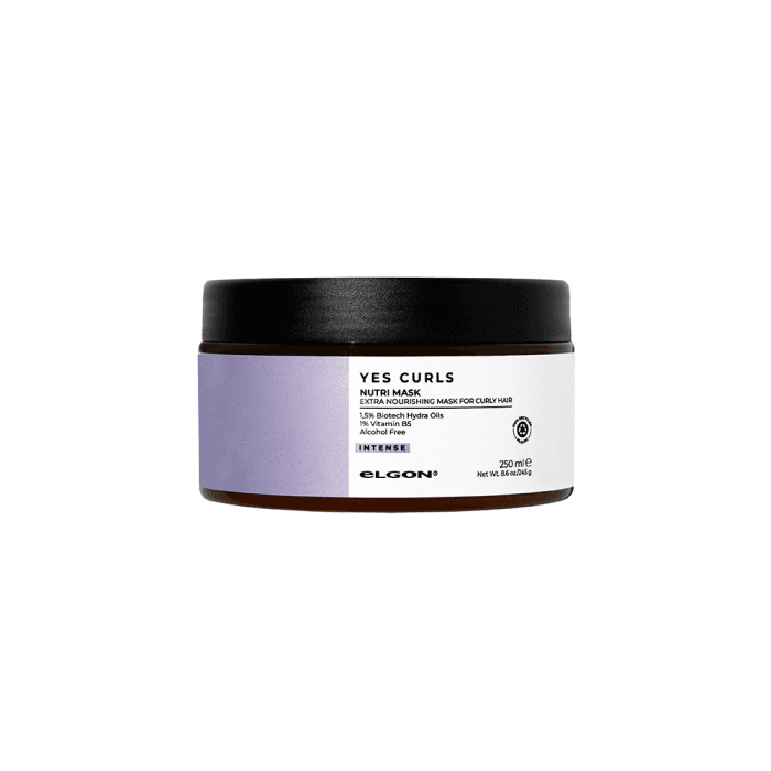 ELGON maitinamoji kaukė garbanotiems plaukams YES CURLS NUTRI MASK, 250 ml