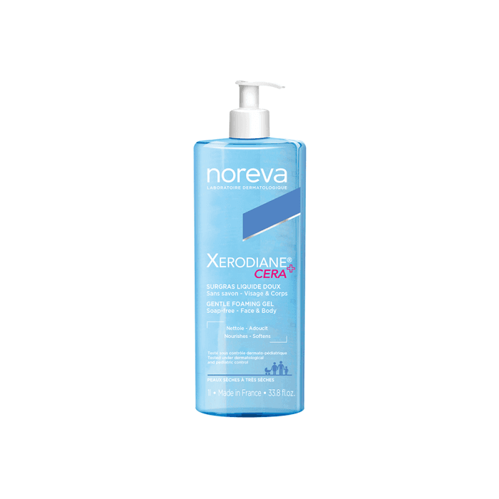 NOREVA prausiamosios putos XERODIANE CERA+, 1000 ml