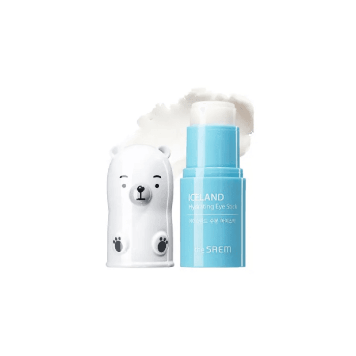 THE SAEM pieštukinė priemonė paakiams ICELAND HYDRATING EYE STICK, 7 g-1