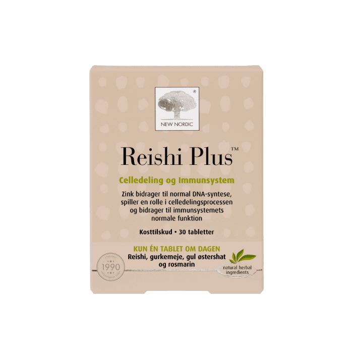 REISHI PLUS, nuo 18 m., 30 tablečių