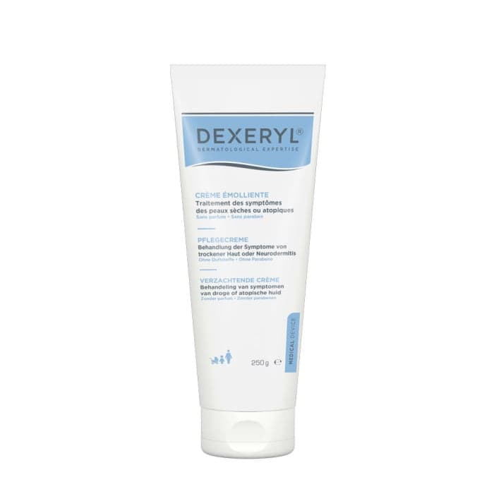 DEXERYL kremas atopinio dermatito, ichtiozės ir sausumo požymiams lengvinti, 250 g