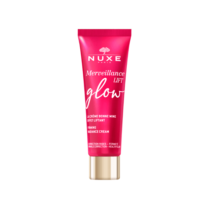 NUXE stangrinantis, švytėjimo suteikiantis veido kremas MERVEILLANCE LIFT GLOW, 50 ml