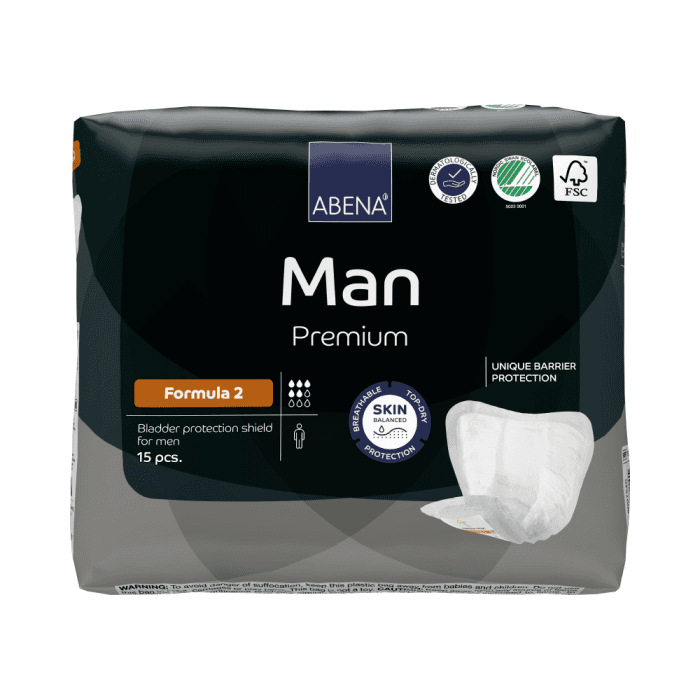 ABENA MAN įklotai vyrams FORMULA 2, 15 vnt.-1