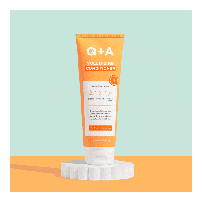 Q+A apimties suteikiantis kondicionierius su biotinu, 250 ml-1