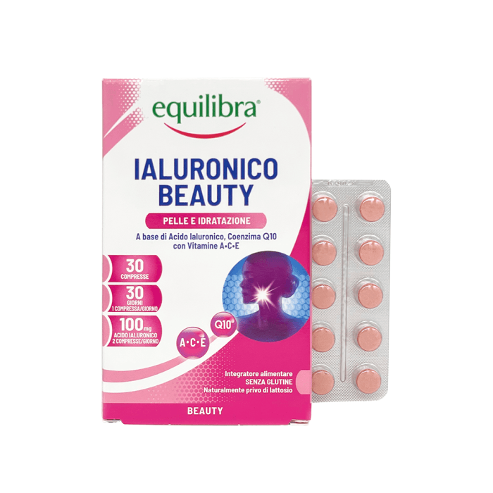 EQUILIBRA hialurono rūgštis Q10 IALURONICO BEAUTY, 30 tablečių-2