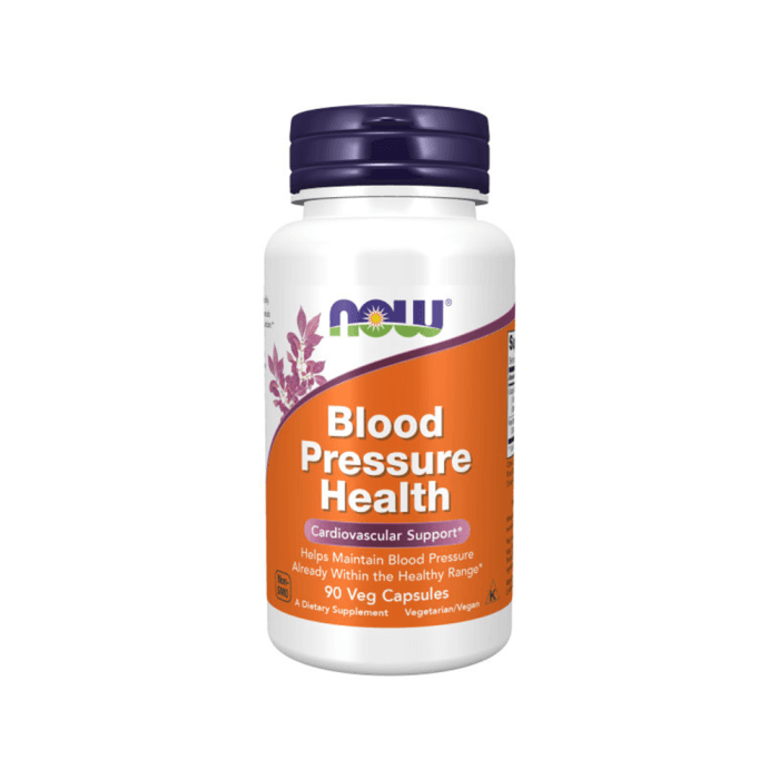 NOW Blood Pressure Health, 90 kapsulių