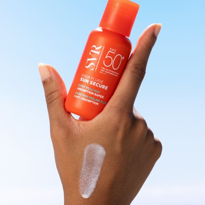 SVR Apsauginis veido fluidas Sun Secure Aqua Fluide SPF50+, 50 ml-1