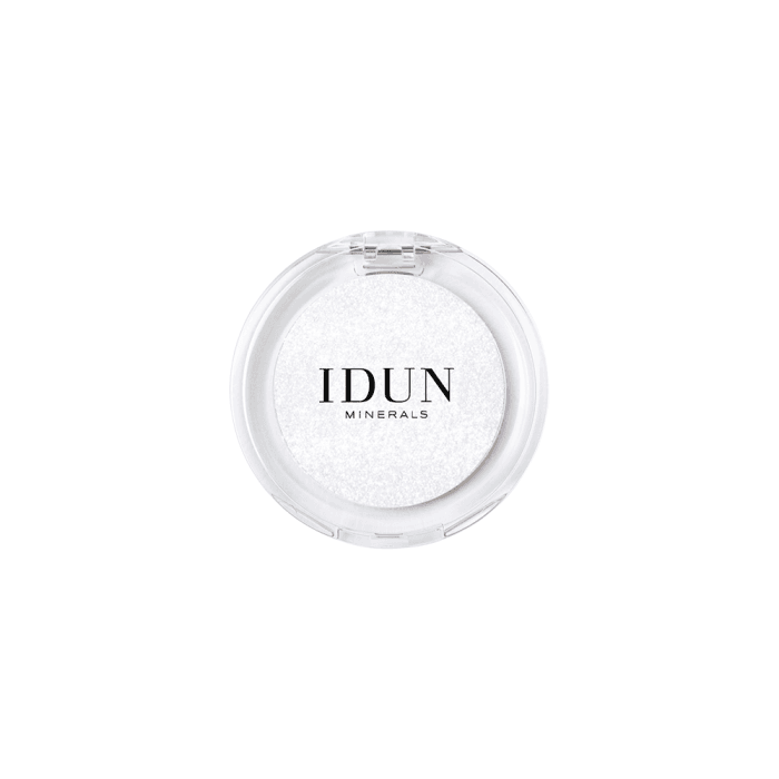 IDUN Minerals vienos spalvos itin blizgūs akių šešėliai Snöflinga Nr. 4114, 2.4 g