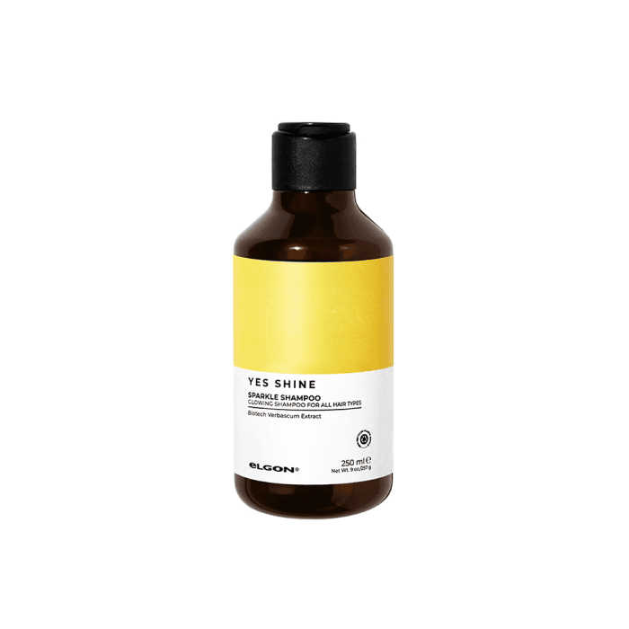ELGON aksominis plaukų šampūnas YES SHINE SPARKLE SHAMPOO, 250 ml