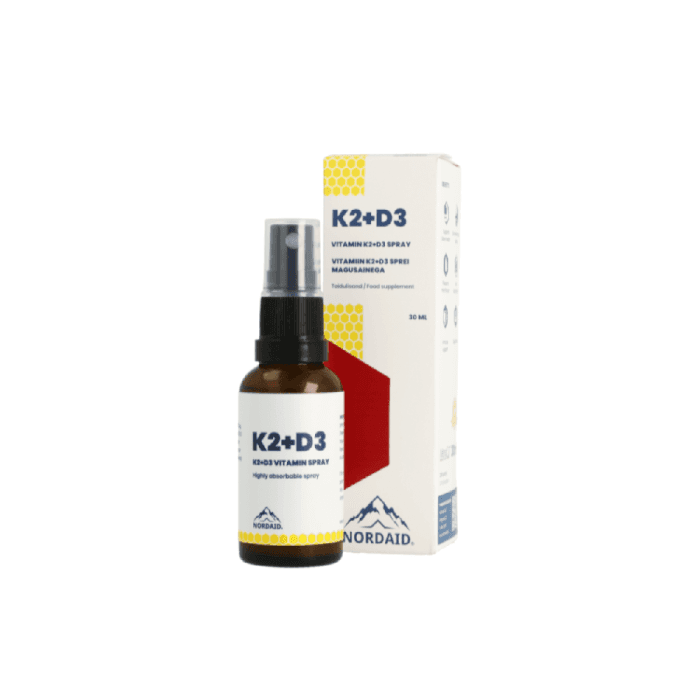 NORDAID purškiami vitaminai K2+D3 SPRAY, 30 ml-1