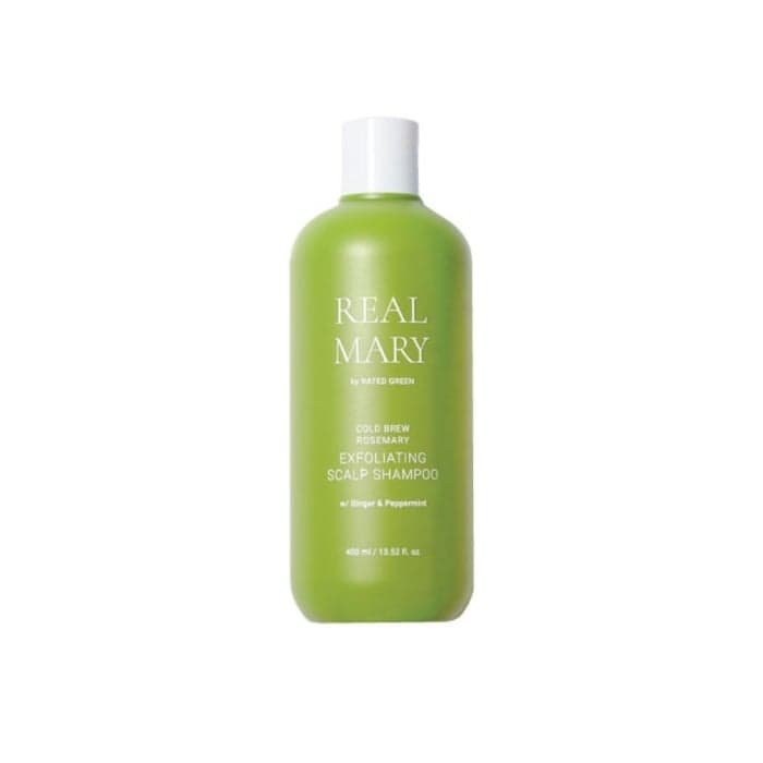 REAL MARY Galvos odą valantis šampūnas “Cold Brew Rosemary Exfoliating Scalp Shampoo”, 400 ml