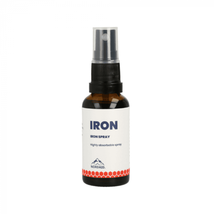 NORDAID purškiamas geležies papildas IRON SPRAY, 5mg, 30 ml-2