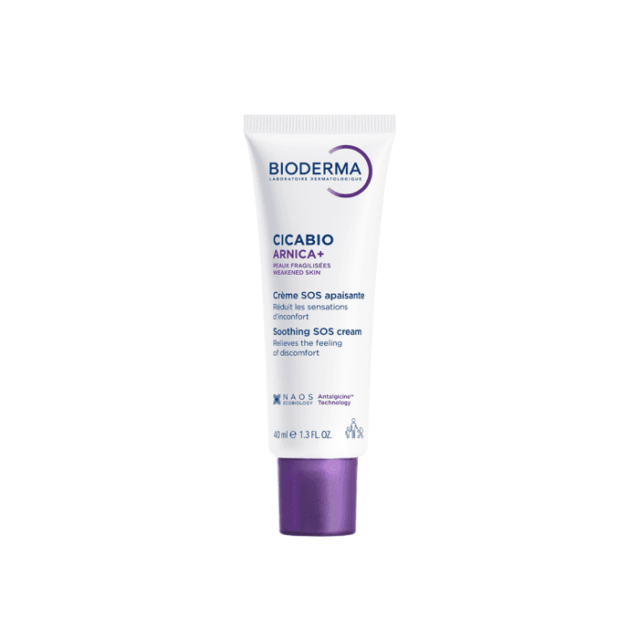 BIODERMA raminantis ir diskomfortą mažinantis kremas CICABIO ARNICA+, 40 ml