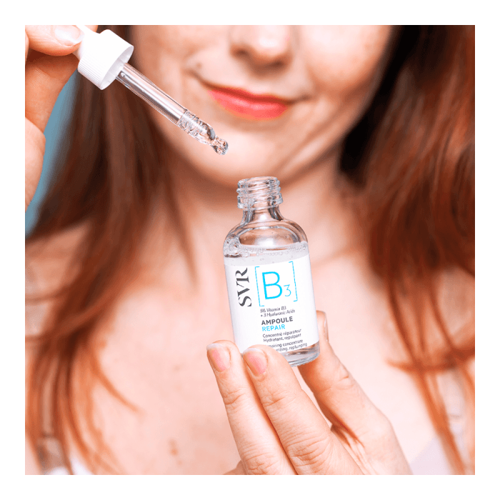 SVR drėkinamasis koncentratas [B3] AMPOULE HYDRA, bekvapis, 30 ml-2