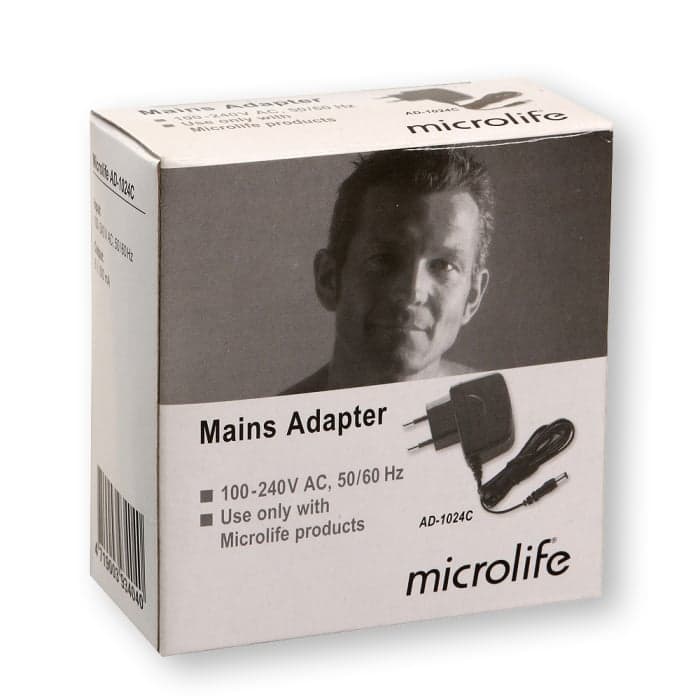 MICROLIFE adapteris kraujospūdžio matuokliams AD-1024C, 1 vnt.