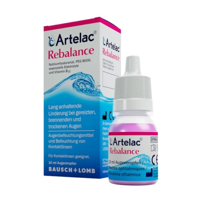 ARTELAC akių lašai REBALANCE, 10 ml