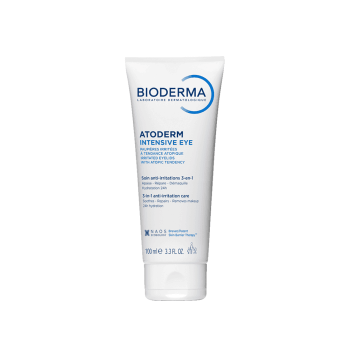 BIODERMA sudirgusios akių zonos priežiūros priemonė ATODERM INTENSIVE EYE, 100 ml