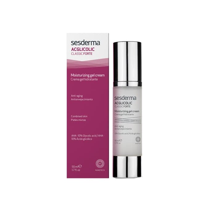 SESDERMA gelinis veido kremas ACGLICOLIC CLASSIC FORTE, 50 ml