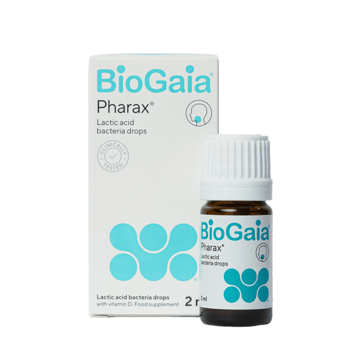 BioGaia Pharax® lašai gerklės ir burnos gerovei, 5 ml