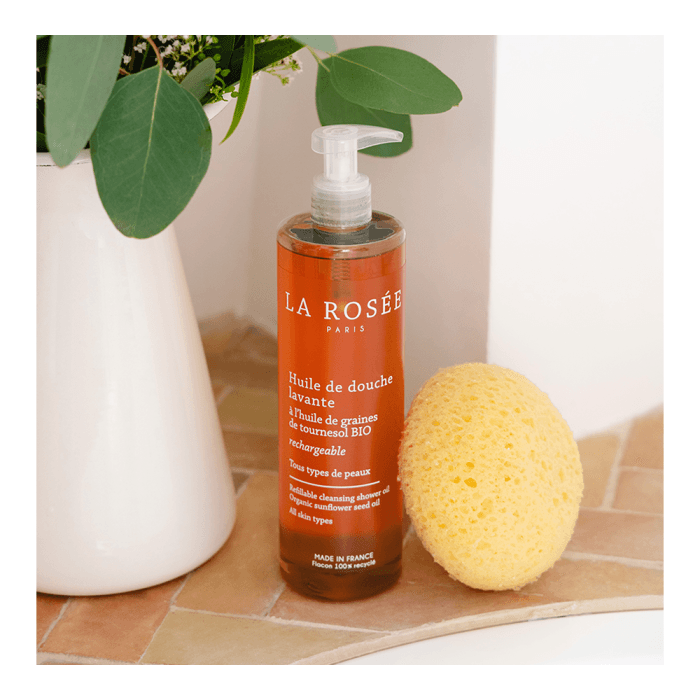 LA ROSÉE aliejinis kūno prausiklis CLEANSING SHOWER OIL REFILL - papildymas, 800 ml-2