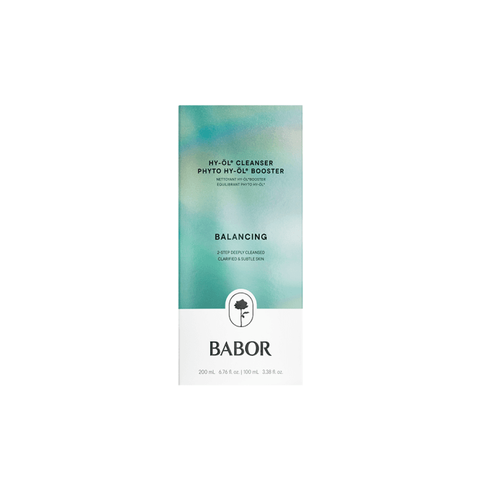 BABOR veido valymo rinkinys mišriai odai HY-ÖL CLEANSER & PHYTO BOOSTER BALANCING SET, 2 vnt.