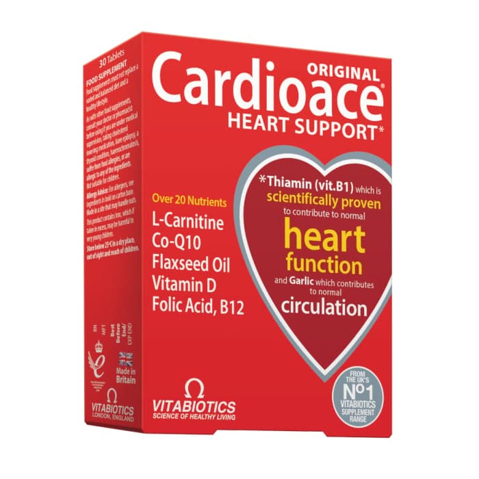CARDIOACE, 30 dengtų tablečių