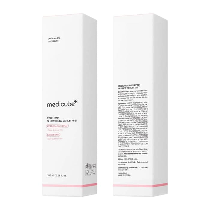 Medicube MEDICUBE PDRN PINK GLUTATHIONE veido serumas - migla, 100 ml-1
