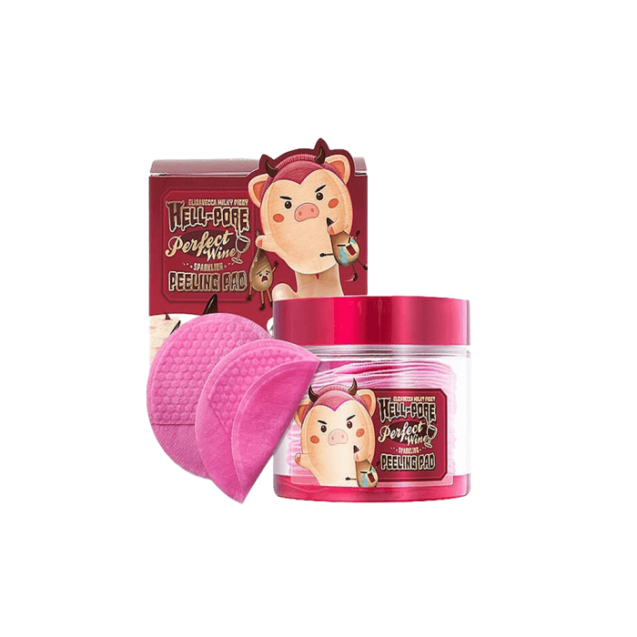 ELIZAVECCA šveičiamieji veido padeliai Wine Sparkling Peeling, 200 ml-1