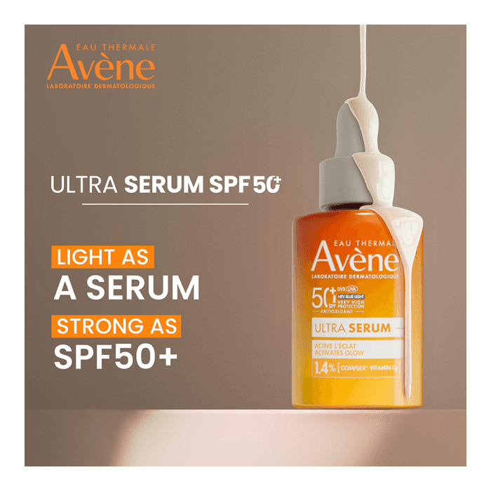 EAU THERMALE AVÈNE skaistinamasis serumas su vitaminu C ir apsauga nuo saulės SPF50, 30 ml-1