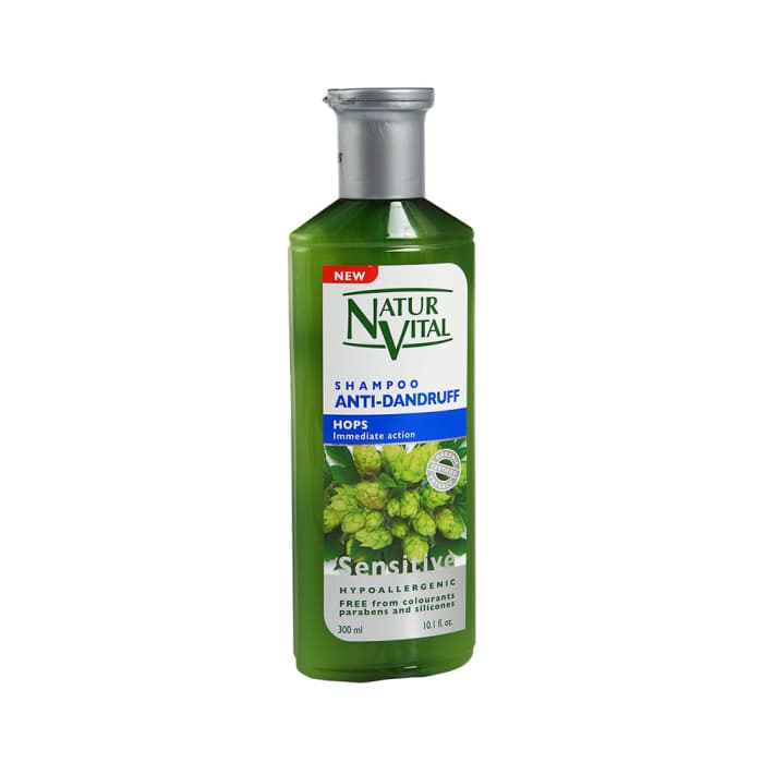 NATUR VITAL šampūnas su apyniais nuo pleiskanų SENSITIVE, LT-EKO-001, 300 ml-1