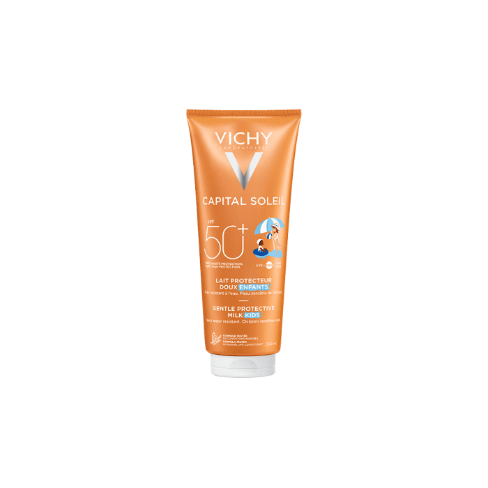 VICHY švelnus apsauginis pienelis vaikams CAPITAL SOLEIL, SPF 50+, 300 ml