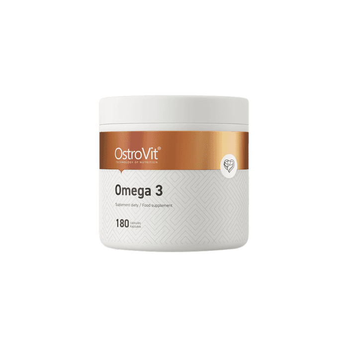OSTROVIT Omega 3, 180 Kapsulės