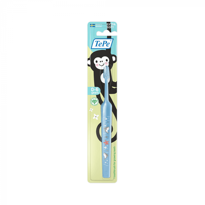 TEPE dantų šepetėlis MINI, labai minkštas, 0–6 m., 1 vnt.-1
