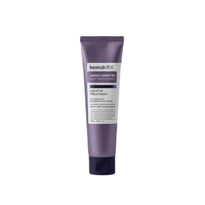 HEIMISH nenuplaunama plaukų kaukė, RX Amino Keratin Heat Protecting Leave In Treatment, 150 ml
