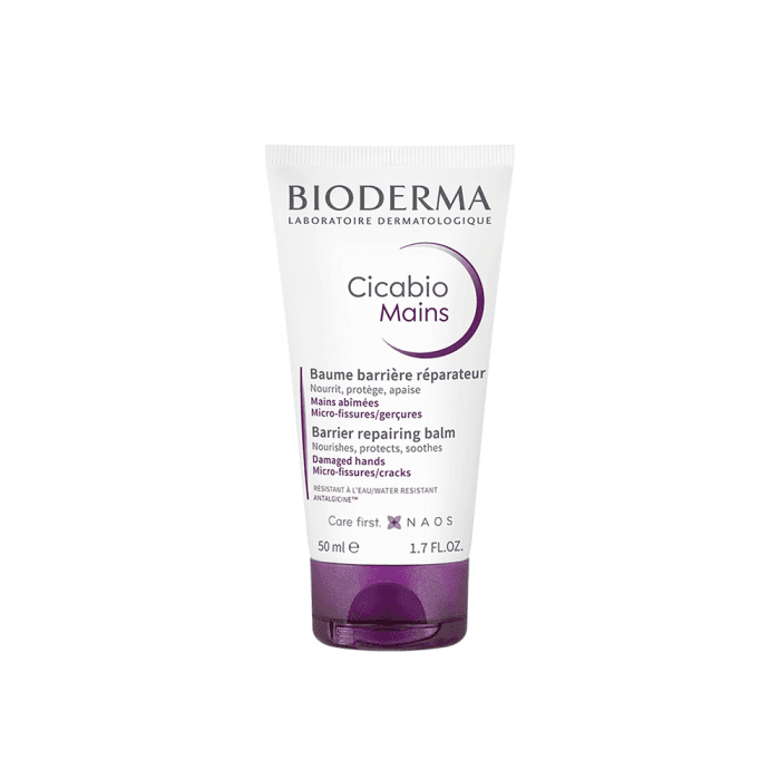 BIODERMA atkuriamasis rankų balzamas CICABIO MAINS, 50 ml