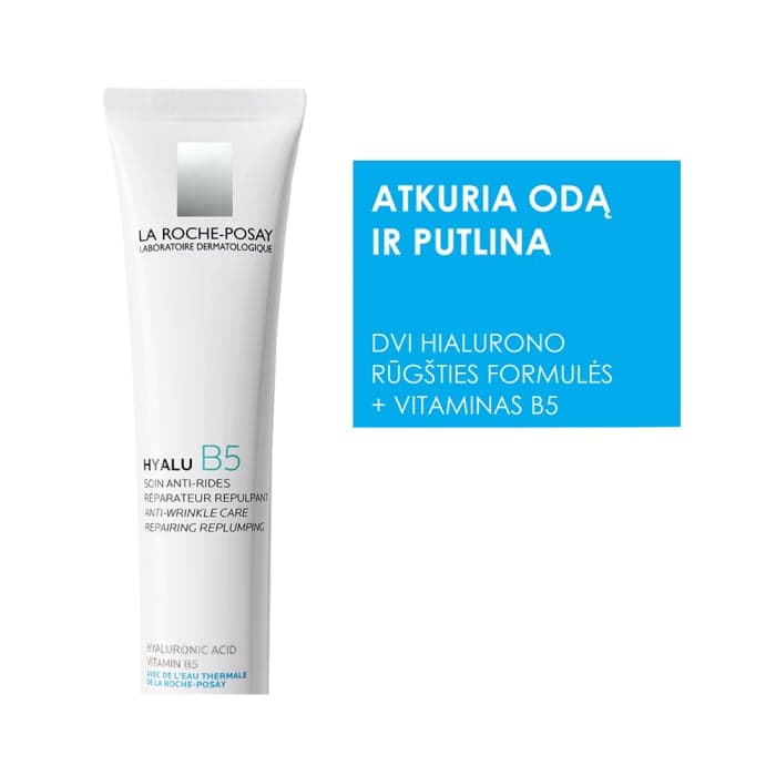 LA ROCHE-POSAY drėkinamasis kremas HYALU B5, 40 ml-1