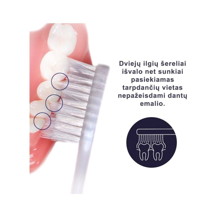 ROYAL DENTA minkšti dantų šepetėliai SILVER SOFT, 4 vnt.-1