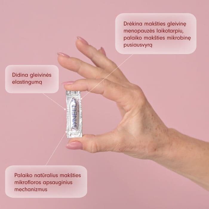 GYNELLA makšties ovulės BALANCE, 10 vnt.-2