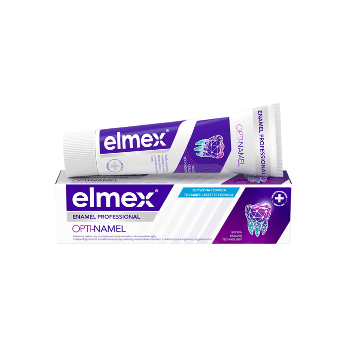 ELMEX dantų pasta emalio apsaugai OPTI-NAMEL ENAMEL PROFESSIONAL, nuo 7 metų, 75 ml-1