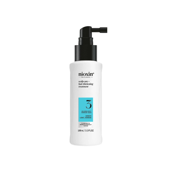 NIOXIN PRO CLINICA galvos odos ir plaukų priežiūros priemonė SYS3 SCALP CARE & HAIR TICKENING TREATMENT, 100 ml