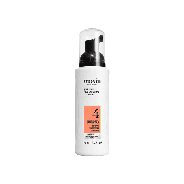 NIOXIN PRO CLINICAL galvos odos ir plaukų priežiūros priemonė SYS4 SCALP CARE & HAIR TICKENING TREATMENT, 100 ml