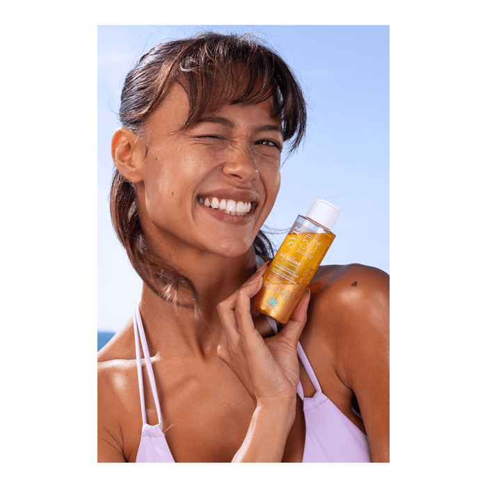 SVR švytintis apsauginis vanduo nuo saulės Sun Secure Eau Solaire Glow SPF50+, 100 ml-1