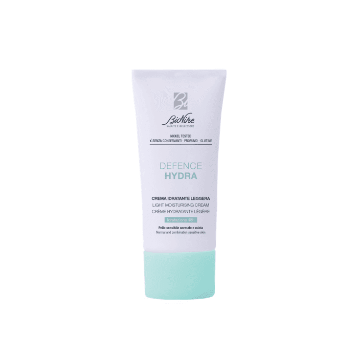 BIONIKE drėkinamasis veido kremas normaliai ir mišriai odai DEFENCE HYDRA LIGHT, 50 ml